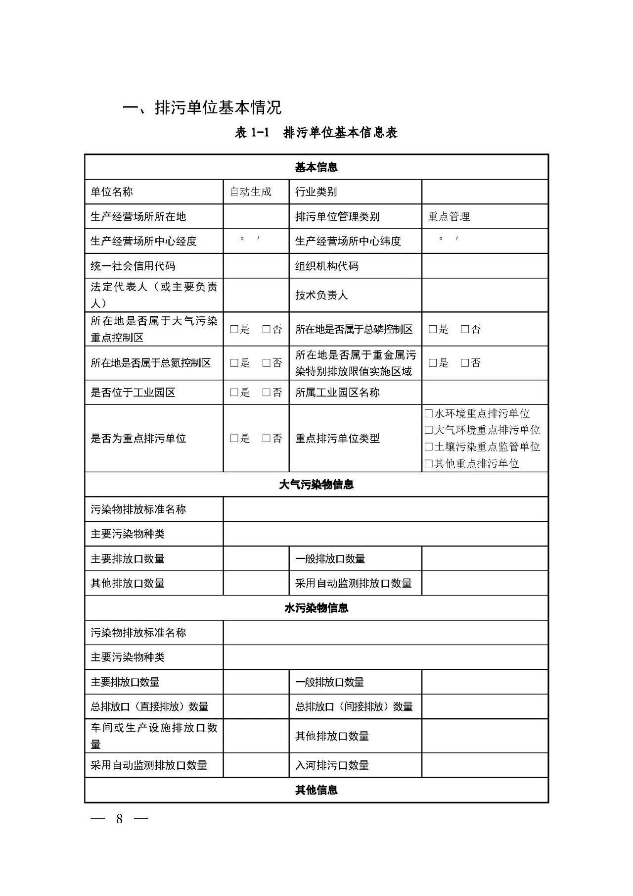新舊對比！環境部發新版《排污許可證（副本）格式》-